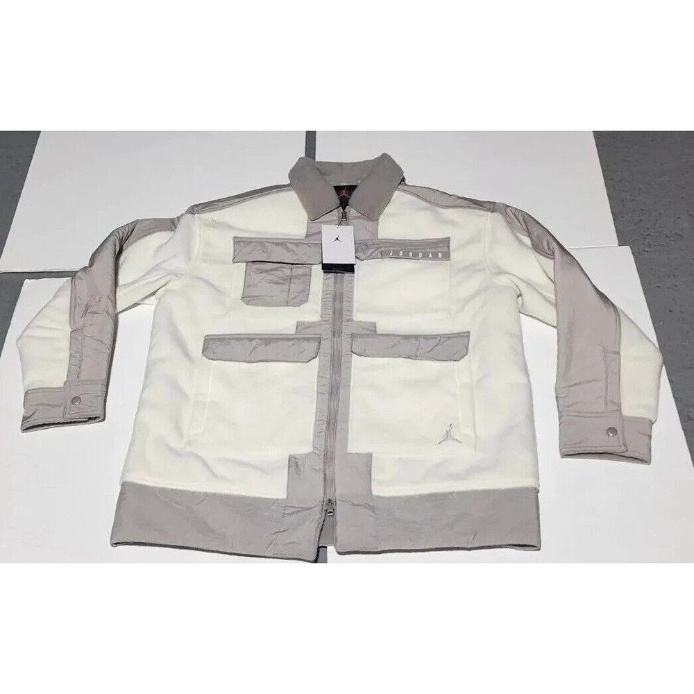 Nike Air Jordan Cozy Girl Full Zip Sports Jacket DJ2722-204 Size X SMALL NWT$300